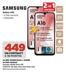 HiFi Corp SAMSUNG Galaxy A16 offer