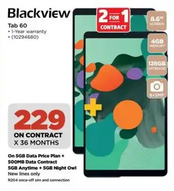 HiFi Corp Blackview Tab 60 offer