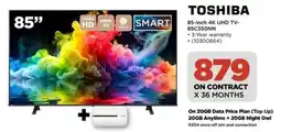 HiFi Corp TOSHIBA 85-inch 4K UHD TV-85C350NN offer