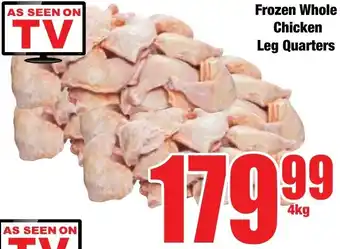 Boxer Superstores Frozen Whole Chicken Leg Quarters offer