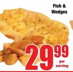 Boxer Superstores Fish & Wedges offer