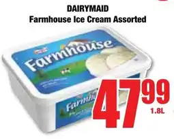 Boxer Superstores DAIRYMAID Farmhouse Ice Cream Assorted offer