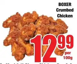 Boxer Superstores BOXER Crumbed Chicken offer