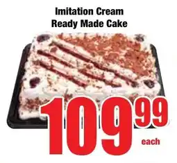 Boxer Superstores Imitation Cream Ready Made Cake offer