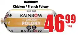 Boxer Superstores RAINBOW Chicken/French Polony offer