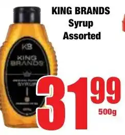 Boxer Superstores KING BRANDS Syrup Assorted offer