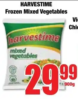 Boxer Superstores HARVESTIME Frozen Mixed Vegetables offer