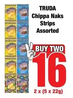 Boxer Superstores TRUDA Chippa Naks Strips Assorted offer