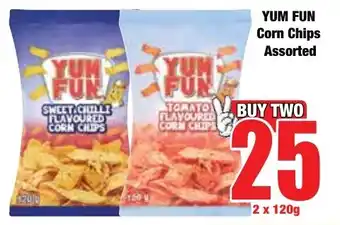 Boxer Superstores YUM FUN Corn Chips Assorted offer