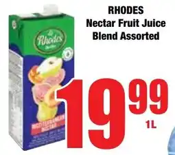 Boxer Superstores RHODES Nectar Fruit Juice Blend Assorted offer