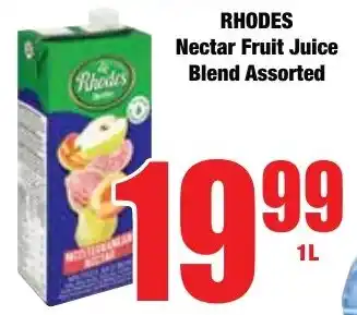 Boxer Superstores RHODES Nectar Fruit Juice Blend Assorted offer