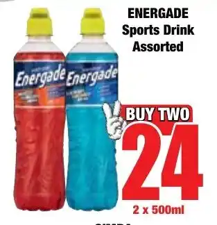 Boxer Superstores ENERGADE Sports Drink Assorted offer