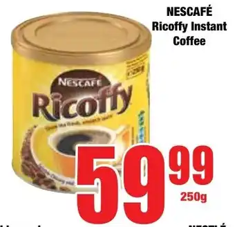 Boxer Superstores NESCAFÉ Ricoffy Instant Coffee offer