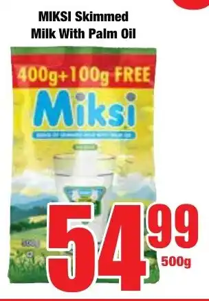 Boxer Superstores MIKSI Skimmed Milk With Palm Oil offer