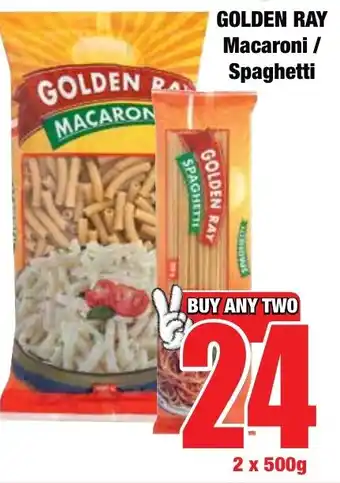 Boxer Superstores GOLDEN RAY Macaroni/ Spaghetti offer