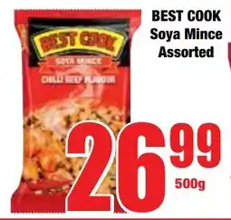 Boxer Superstores BEST COOK Soya Mince Assorted offer