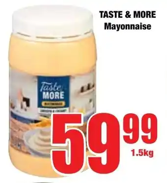 Boxer Superstores TASTE & MORE Mayonnaise offer