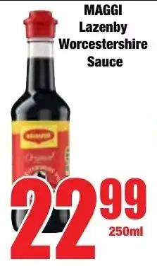 Boxer Superstores MAGGI Lazenby Worcestershire Sauce offer