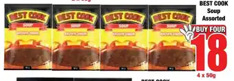 Boxer Superstores BEST COOK Soup Assorted offer