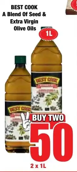 Boxer Superstores BEST COOK A Blend Of Seed & Extra Virgin Olive Oils offer