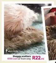 Pierre Cardin Shaggy Scatters