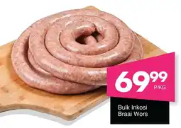Save Hyper Bulk Inkosi Braai Wors offer