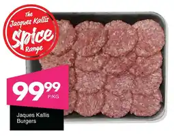 Save Hyper Jaques Kallis Burgers offer