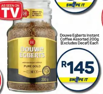 Pick n Pay Hypermarket Douwe Egberts Instant Coffee Assorted (Excludes Decaf) offer