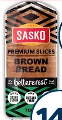 Pick n Pay Hypermarket Sasko Premium Slices Brown Sliced Bread offer