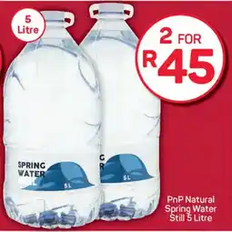 Pick n Pay Hypermarket PnP Natural Spring Water Still offer