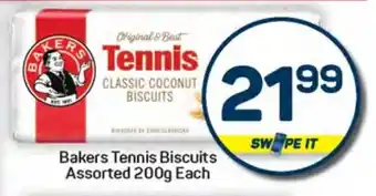 Pick n Pay Hypermarket Bakers Tennis Biscuits Assorted offer