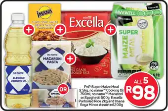 Pick n Pay Hypermarket All 5 for R98 offer