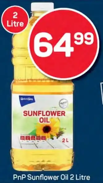 Pick n Pay Hypermarket PnP Sunflower Oil offer