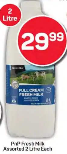 Pick n Pay Hypermarket PnP Fresh Milk Assorted offer