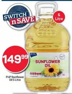 Pick n Pay Hypermarket PnP Sunflower Oil offer