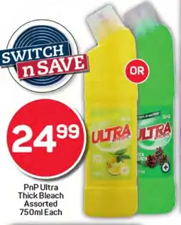 Pick n Pay Hypermarket PnP Ultra Thick Bleach Assorted offer