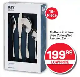 Pick n Pay Hypermarket DAY Stainless Steel Cutlery Set Assorted Each offer