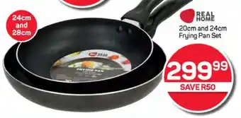 Pick n Pay Hypermarket REAL HOME Frying Pan Set offer