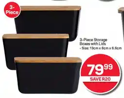 Pick n Pay Hypermarket Storage Boxes with Lids offer