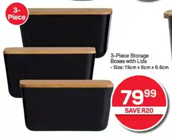 Pick n Pay Hypermarket Storage Boxes with Lids offer