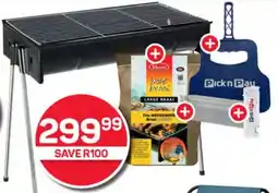 Pick n Pay Hypermarket Metalix Braai Combo offer