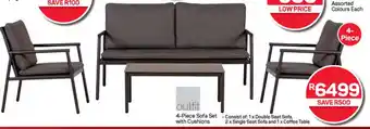 Pick n Pay Hypermarket Outfit Sofa Set with Cushions offer