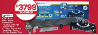 Pick n Pay Hypermarket ZODIAC AX20 Activ Pool Cleaner Combi Pack offer