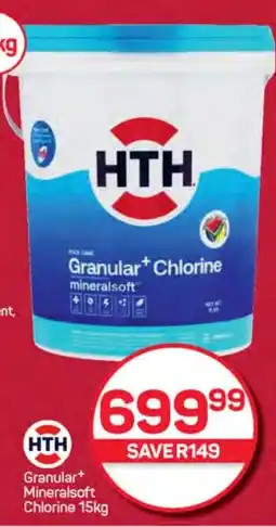 Pick n Pay Hypermarket HTH Granular+ Mineralsoft Chlorine offer