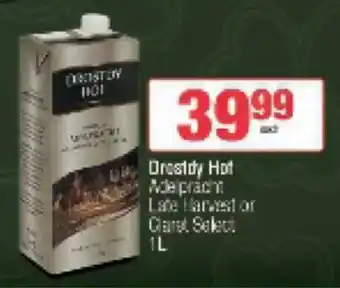 Spar Tops Drostdy Hof Adelpracht Late Harvest or Claret Select offer