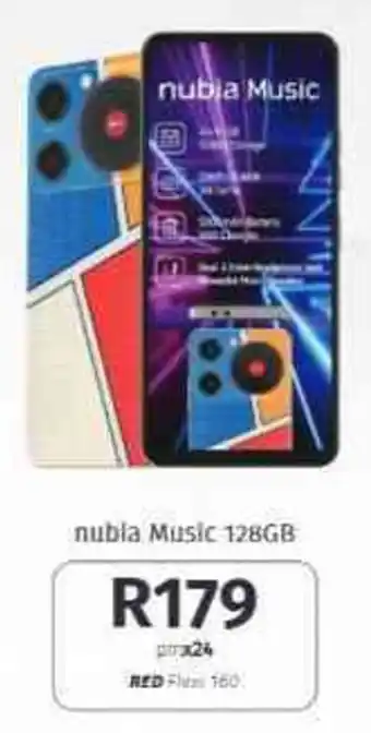 Vodacom4u nubia Music 128GB offer