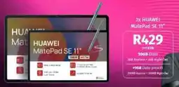 Vodacom4u HUAWEI MatePad SE 11" offer