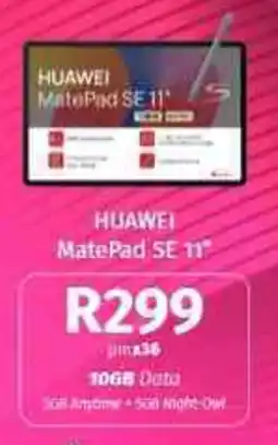 Vodacom4u HUAWEI MatePad SE 11" offer