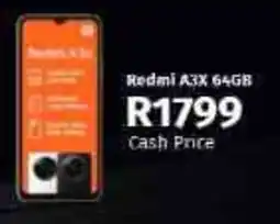 Vodacom4u Redmi A3X 64GB offer