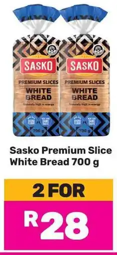 Game Sasko Premium Slice White Bread offer